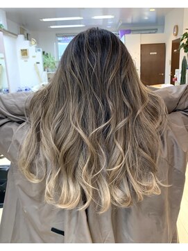 プードゥ(Puo-Du) バレイヤージュ