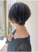 ハンサムショート/前下がりボブ/マッシュショート　銀座