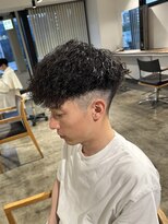 ザ オーダー(THE ORDER)&nbsp;スペインカールフェードカットツイストスパイラル波巻きパーマ