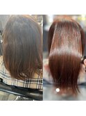２０～40代髪質改善艶感エアストレート