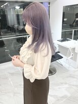 ランテルディ 渋谷(LANTERDIT)&nbsp;淡いラベンダーカラー♪ririka