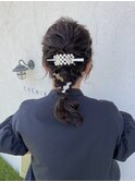 ヘアセット×あみ下ろし【四日市】