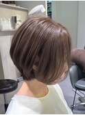 令和の前下がりボブ☆白髪ぼかしハイライト【suiw】昭和町