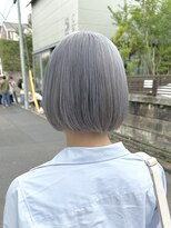 フリーラ 横浜(freera)&nbsp;黒髪/グレーベージュ/レイヤーロング/前髪パーマ[横浜駅]