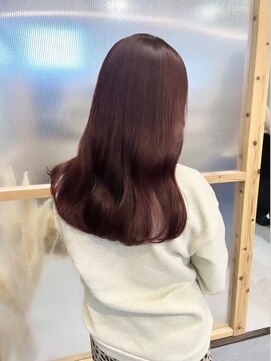 アネラ(Anela) 赤茶 ブリーチなしカラー　ヨシンモリ【平井】