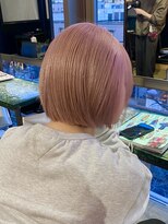 ビューズトーキョー(VIEWS TOKYO) ペールピンク/ピンクベージュ/ホワイトピンク/切りっぱなしボブ