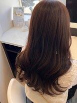 レナークアリア(LENAHC ARIA) ナチュラル大人可愛いウェーブロングシルバーオリーブカラー