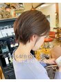 ヘアラウンジ アンリオ(hair lounge an rio)&nbsp;ショートカットと似合わせカラー