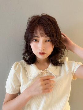 ベル 流山おおたかの森(BELLE) くびれミディアムレイヤー/インスタ@revo_ishida[おおたかの森]