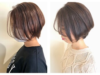 ヘアーサロン ツミキ(HAIR SALON TSUMiKi)の写真/ショートスタイルもお任せ☆経験豊富なスタイリストが360°どこから見ても綺麗なシルエットを実現♪