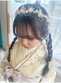 成人式ヘアセット