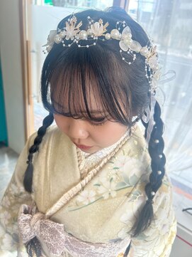 ソースバンダイ 万代(SOURCE) 成人式ヘアセット