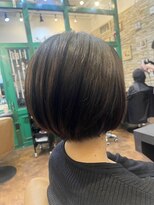 ヘアーラウンジ アンフィ 井土ヶ谷(Hair Lounge Anphi)&nbsp;シンプルショートボブ