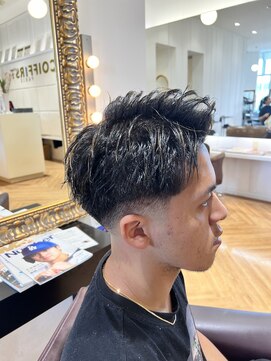 コワファースト  させぼ五番街店(COIFF1RST) フェード×七三分け☆