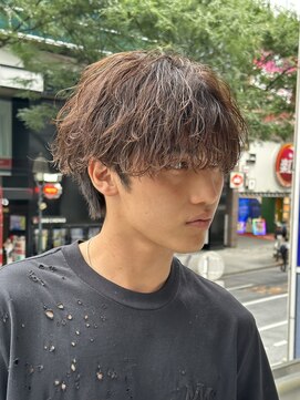 フィフス 仙台(fifth) シャドウパーマツイストスパイラルパーマ緩めメンズパーマ