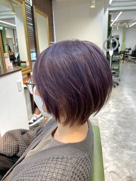 ネウィサリュー 立川(newi saLyu) 韓国顔まわりレイヤーカット髪質改善透明感カラー20代30代40代