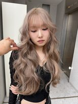 天神美容室&nbsp;【KASUMI天神美容室】ハイトーングレージュ