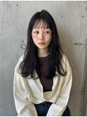 【stylist田島】暗髪×ロングレイヤー