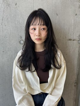 バロンフェム(baLon.fem) 【stylist田島】暗髪×ロングレイヤー