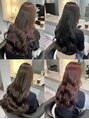 ビジョン オールヘアー(VISION:ALL HAIR)&nbsp;ワンカラー,ブリーチなしwカラーで透明感のある艶髪に◎