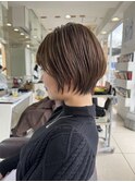 【20代・30代奈良】まとまり艶ショートボブ/髪質／うるは