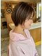 エナ(ena.)の写真/自宅での再現性を重視したカットが魅力！伸びても扱いやすく、モチが良いカットが自慢です♪