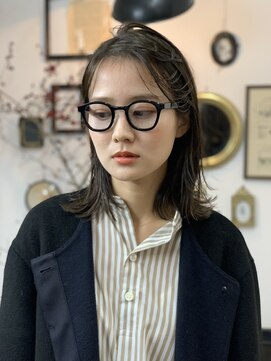 ラリカ(La Rica) オリーブグレー  小顔に見せるヘア　髪質改善　カラー