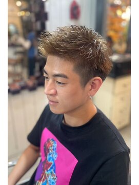 シークレットミラーズ(SECRET MIRRORS) スパイキーショート×スモーキーベージュ