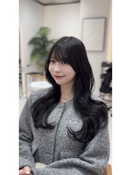 ジーナ 博多筑紫口(Zina) 【輝士】韓国風巻き髪×レイヤーカット