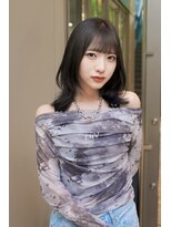 クム(kumu)&nbsp;【kumu】ミディアムレイヤー/顔周りカット/栄/名古屋