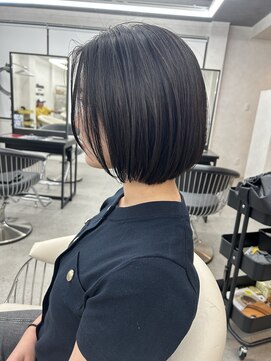 ヌードルバイコア(noodle by CoRe.gn) 【乾かすだけでまとまる】ショートボブ