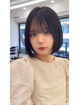 メルバイグラフ 梅田(mel by GRAFF) 【ミニボブ】ナチュラルボブ/ストレートボブ/ショートボブ