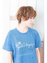 ヘアーパーク マンボ(HAIR PARK MAMBO) 暖色系カラー ナチュラルマッシュ【hair park MAMBO 豊田 梅坪】