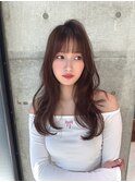 小顔に見せるヘア/暗髪カタログ/髪質改善/縮毛矯正/韓国ヘア