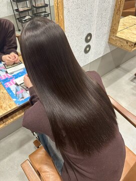 モカシルクストレート