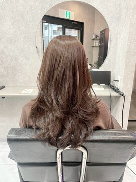 レイヤー/ブラウン/髪質改善/仙台美容室/学割