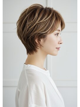 コール ネックス ザ サロン 表参道(COALL nex the salon) 【ショートカット】#ショート#表参道駅#似合わせ