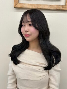 ザシェノンウメダ(THA CHAINON UMEDA) 心斎橋/着物ヘア/大人ガーリー/ダークアッシュ/似合わせカット