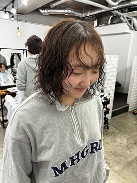 ブラウンズ(BROWNS) ミディアムパーマ☆