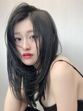 イキ 表参道(iki omotesando) 艶髪レイヤーカット/韓国ヘアロング