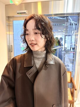 パープル(PURPLE) パーマ/ボブパーマ/ウルフパーマ/ウルフボブ