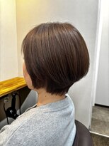 アンド 夙川(AND)&nbsp;顔周りレイヤー/クールショート/ミルクベージュ/大人ショート☆