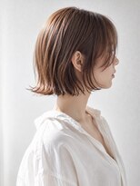 ヘイ 松本店(HEY) 【HEY 松本】外ハネ切りっぱなしオレンジブラウンボブ
