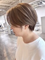 ファンド 千葉(fand) レイヤーカット/透明感グレージュ/ミルクティーベージュ