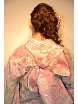 ヘア アンド メイク リーフ(Hair and Make Leaf) 愛されスタイル 成人式☆