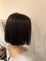 パティオンツー(PATIONN2)&nbsp;30代40代人気☆大人可愛い前下がりボブ！ダークサファイアカラー