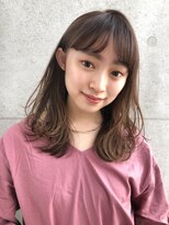 【GARDEN 田中麻由】ワンカール外ハネMIXミディアム