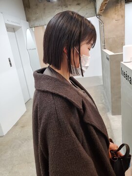 フリーラ 京都河原町三条店(freera) ぱつっとラインがかわいいミニボブ◎
