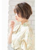 【canon】ハイライトとウェーブ☆大人かわいいラフショート