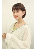 ふわっと揺れるショートボブ・・・HINATA